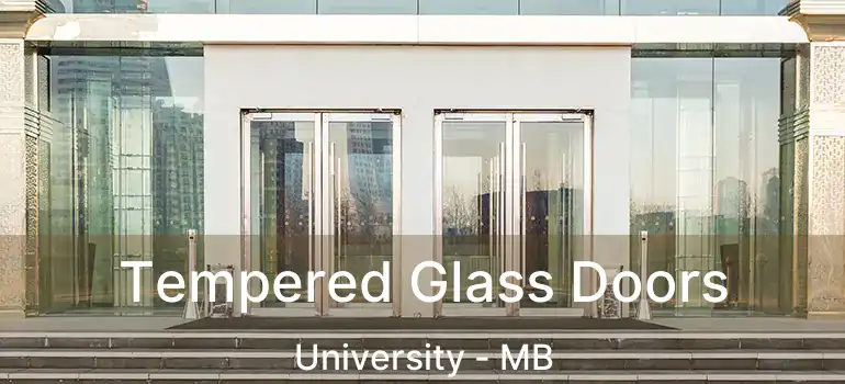  Tempered Glass Doors University - MB
