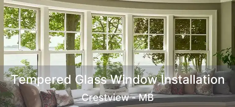  Tempered Glass Window Installation Crestview - MB