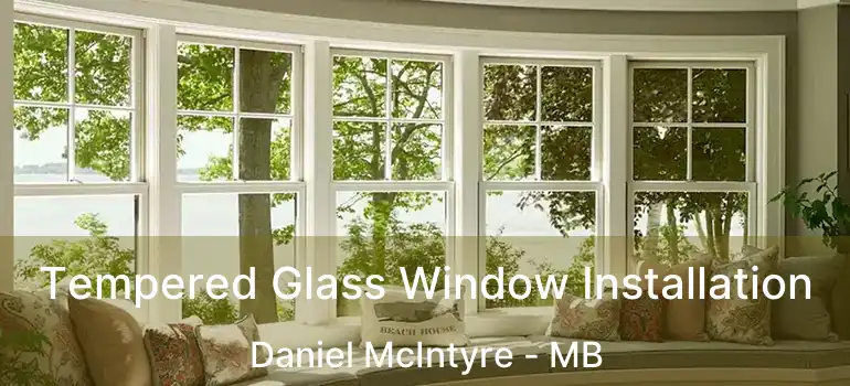  Tempered Glass Window Installation Daniel McIntyre - MB