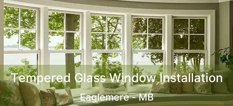  Tempered Glass Window Installation Eaglemere - MB