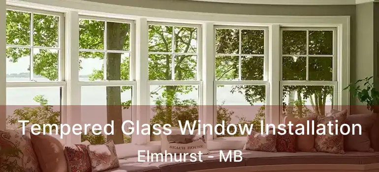  Tempered Glass Window Installation Elmhurst - MB
