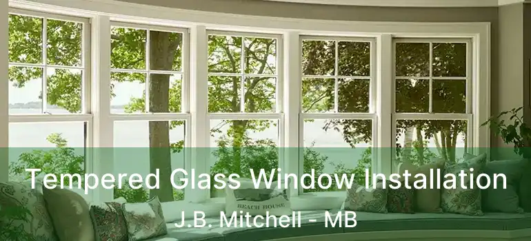  Tempered Glass Window Installation J.B. Mitchell - MB