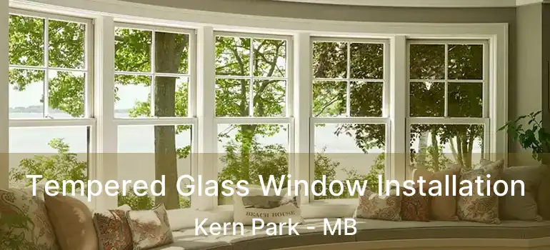  Tempered Glass Window Installation Kern Park - MB