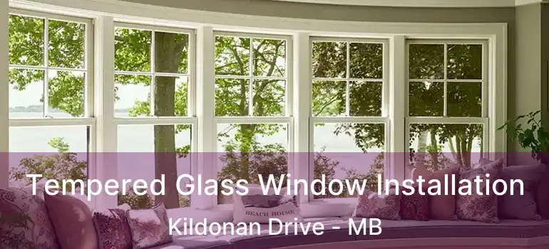 Tempered Glass Window Installation Kildonan Drive - MB