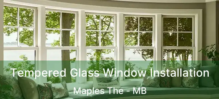  Tempered Glass Window Installation Maples The - MB