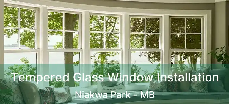  Tempered Glass Window Installation Niakwa Park - MB