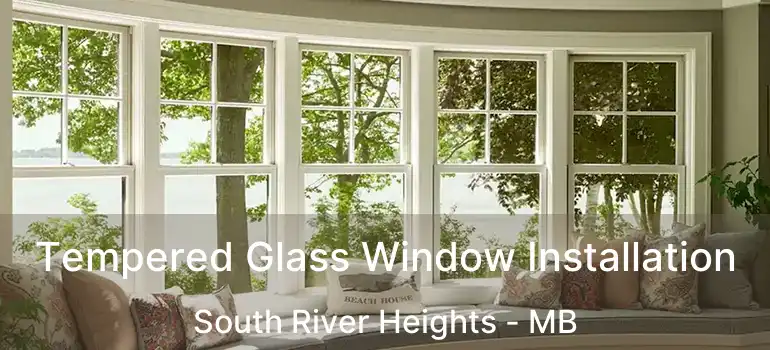  Tempered Glass Window Installation South River Heights - MB