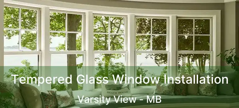  Tempered Glass Window Installation Varsity View - MB
