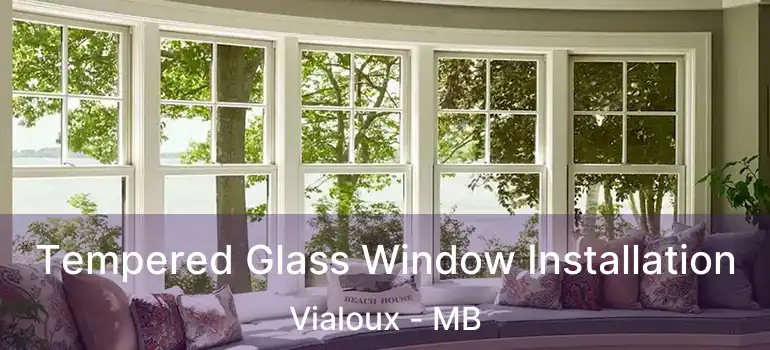  Tempered Glass Window Installation Vialoux - MB