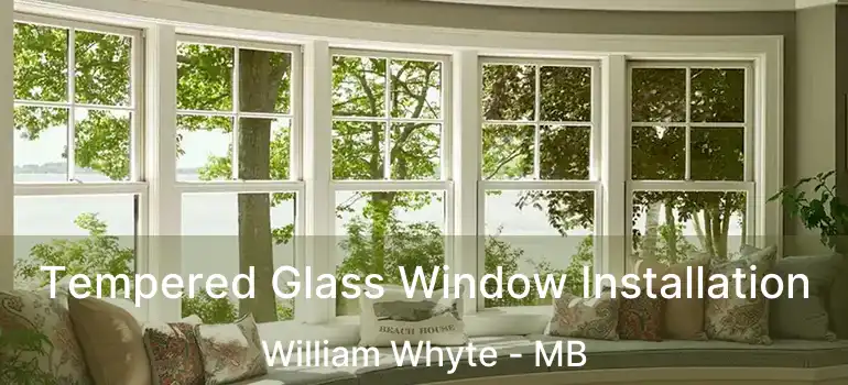  Tempered Glass Window Installation William Whyte - MB
