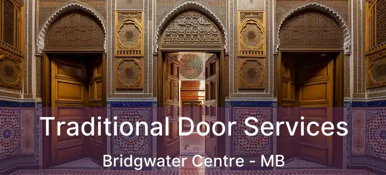  Traditional Door Services Bridgwater Centre - MB