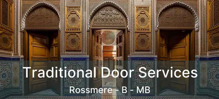  Traditional Door Services Rossmere - B - MB