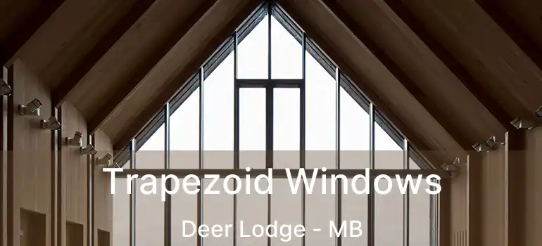  Trapezoid Windows Deer Lodge - MB