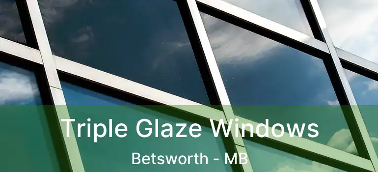  Triple Glaze Windows Betsworth - MB