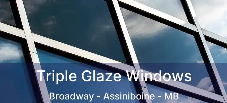  Triple Glaze Windows Broadway - Assiniboine - MB