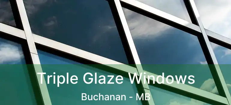  Triple Glaze Windows Buchanan - MB