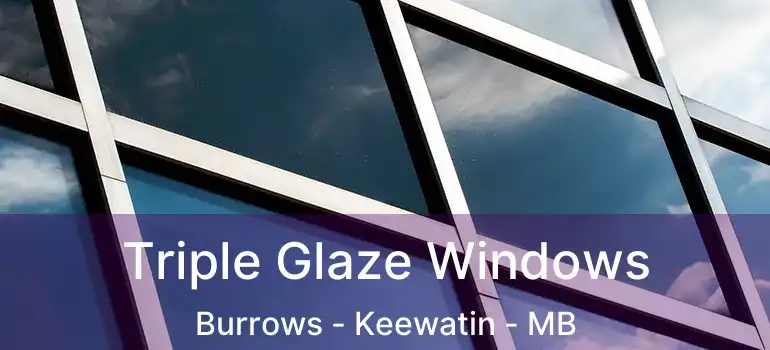  Triple Glaze Windows Burrows - Keewatin - MB