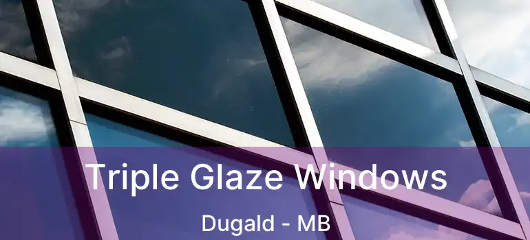  Triple Glaze Windows Dugald - MB