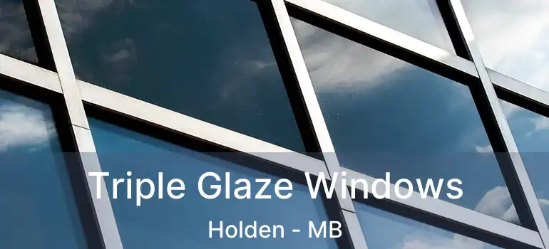  Triple Glaze Windows Holden - MB