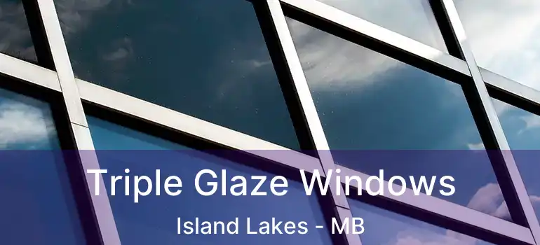  Triple Glaze Windows Island Lakes - MB