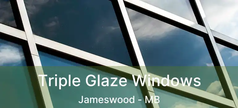  Triple Glaze Windows Jameswood - MB