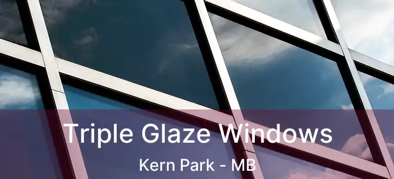  Triple Glaze Windows Kern Park - MB