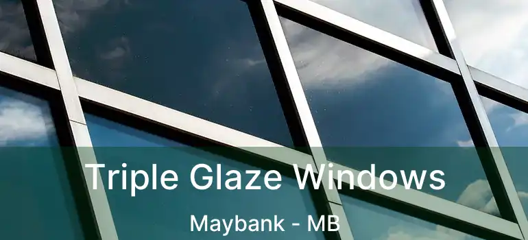  Triple Glaze Windows Maybank - MB