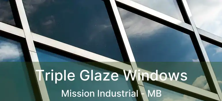  Triple Glaze Windows Mission Industrial - MB