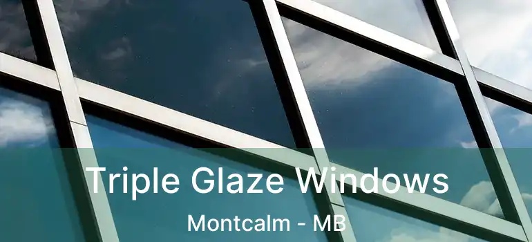  Triple Glaze Windows Montcalm - MB