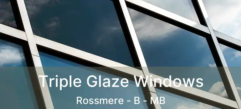  Triple Glaze Windows Rossmere - B - MB