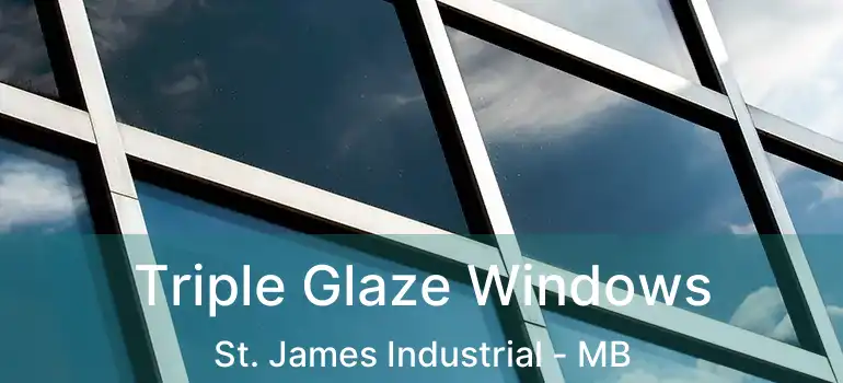  Triple Glaze Windows St. James Industrial - MB