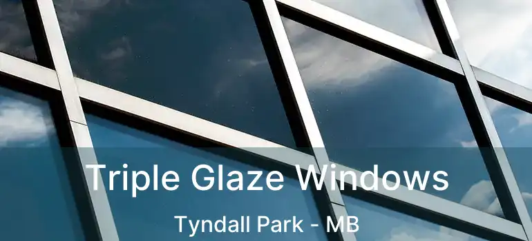  Triple Glaze Windows Tyndall Park - MB