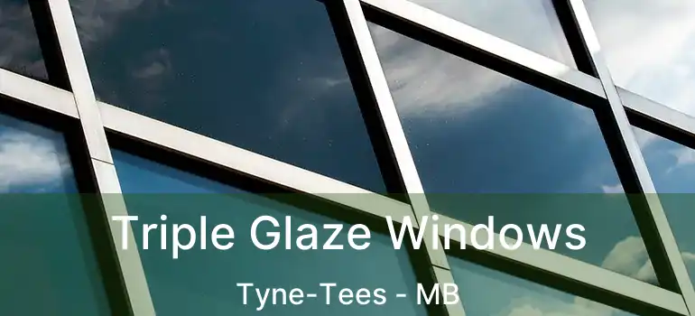  Triple Glaze Windows Tyne-Tees - MB