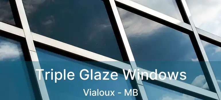  Triple Glaze Windows Vialoux - MB