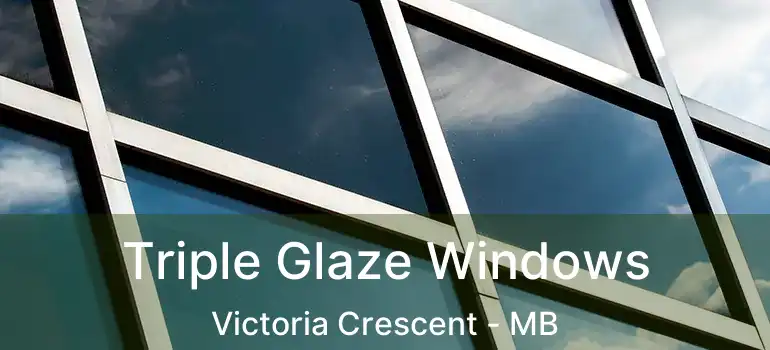  Triple Glaze Windows Victoria Crescent - MB