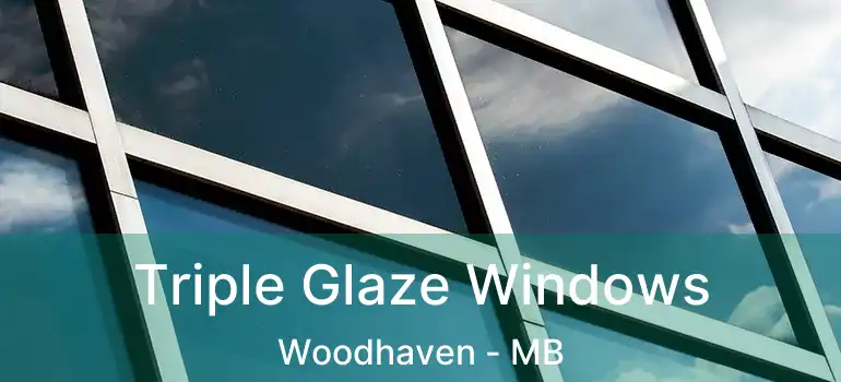  Triple Glaze Windows Woodhaven - MB