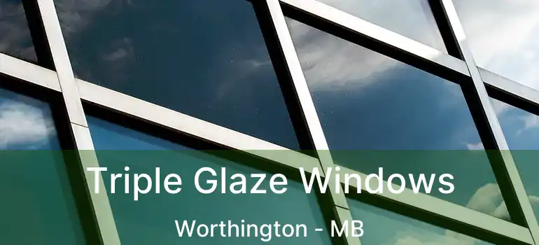  Triple Glaze Windows Worthington - MB