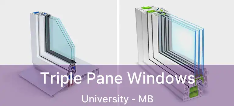  Triple Pane Windows University - MB
