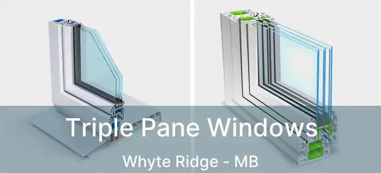 Triple Pane Windows Whyte Ridge - MB
