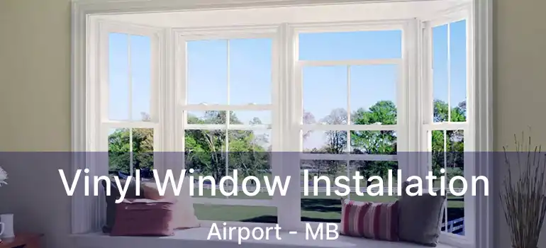  Vinyl Window Installation Airport - MB