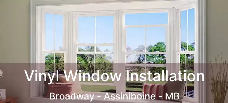  Vinyl Window Installation Broadway - Assiniboine - MB