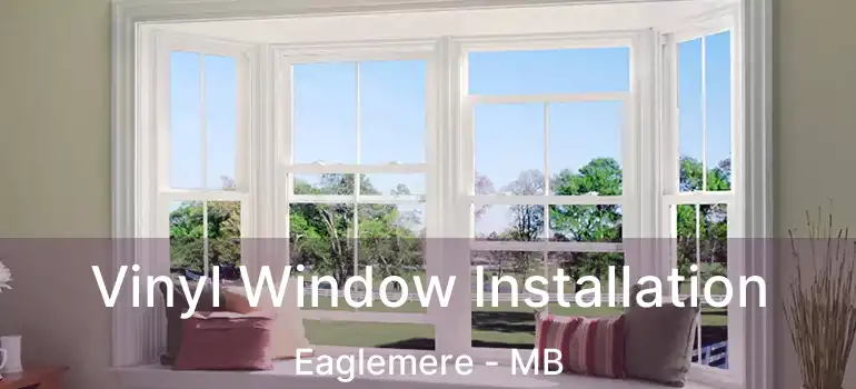 Vinyl Window Installation Eaglemere - MB