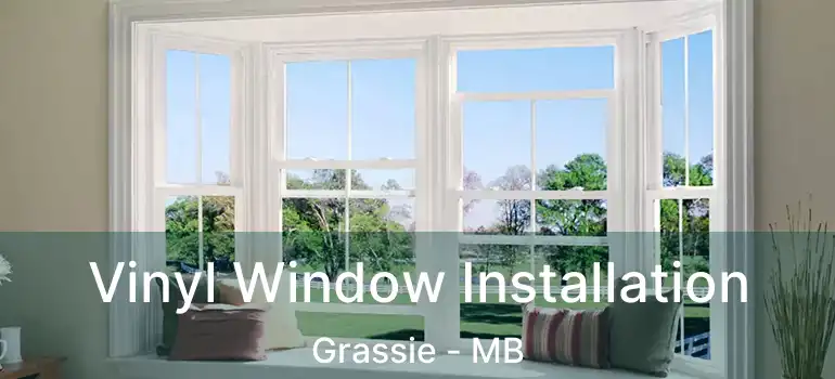  Vinyl Window Installation Grassie - MB