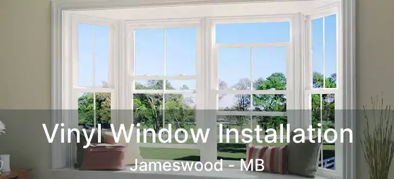  Vinyl Window Installation Jameswood - MB