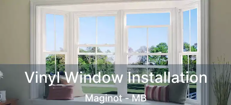  Vinyl Window Installation Maginot - MB