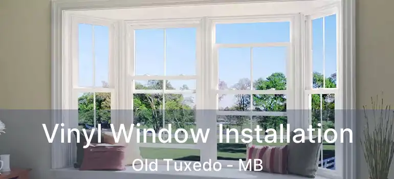  Vinyl Window Installation Old Tuxedo - MB