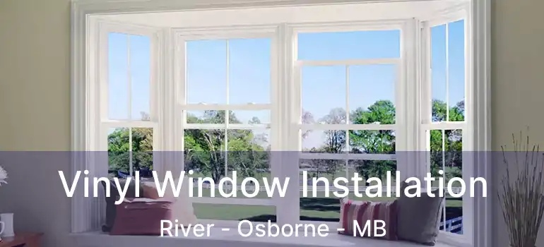  Vinyl Window Installation River - Osborne - MB