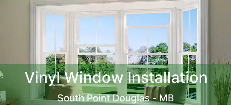  Vinyl Window Installation South Point Douglas - MB