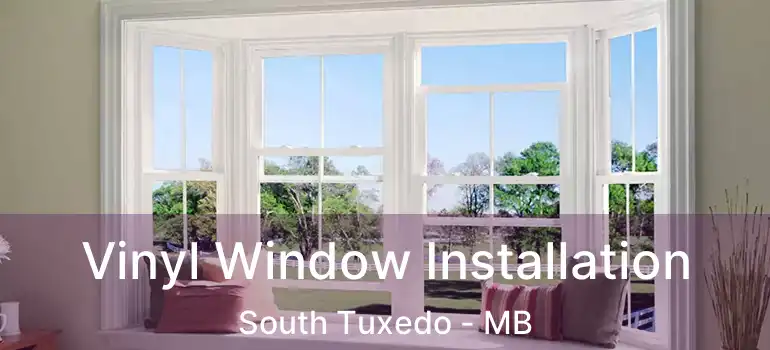  Vinyl Window Installation South Tuxedo - MB