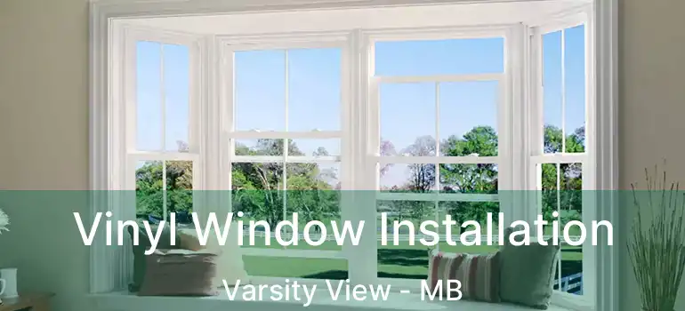  Vinyl Window Installation Varsity View - MB